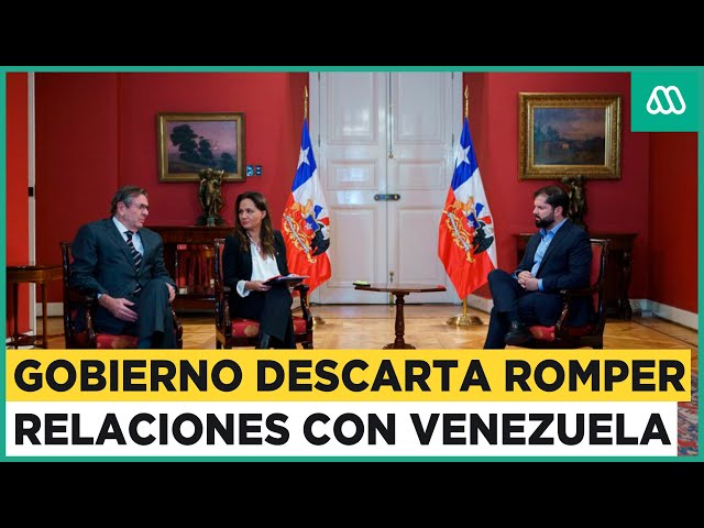 ⁣Se mantiene tensión entre Chile y Venezuela: Gobierno descarta romper relaciones