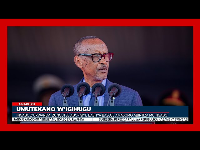⁣Perezida Paul Kagame yasabye abinjiye mu ngabo z'u Rwanda kwanga agasuzuguro no kutazaba ibigwa