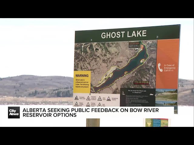 Alberta seeking public feedback on Bow River reservoir options