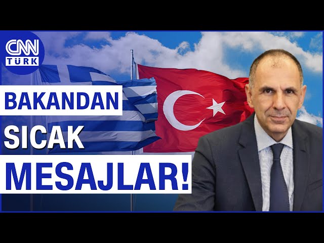 Yunan Bakan'ın Türkiye Mesajı: "Önemli Olan Gerginliklerin Krize Dönüşmemesidir!" | C