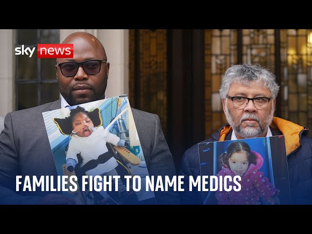 Parents in legal fight to allow them to name doctors