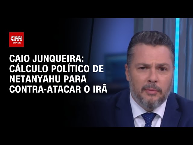 Caio Junqueira: Cálculo político de Netanyahu para contra-atacar o Irã | WW