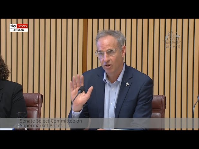 ⁣‘I’m not interested in your bulls**t’: Greens Senator and Woolworths boss clash in Senate
