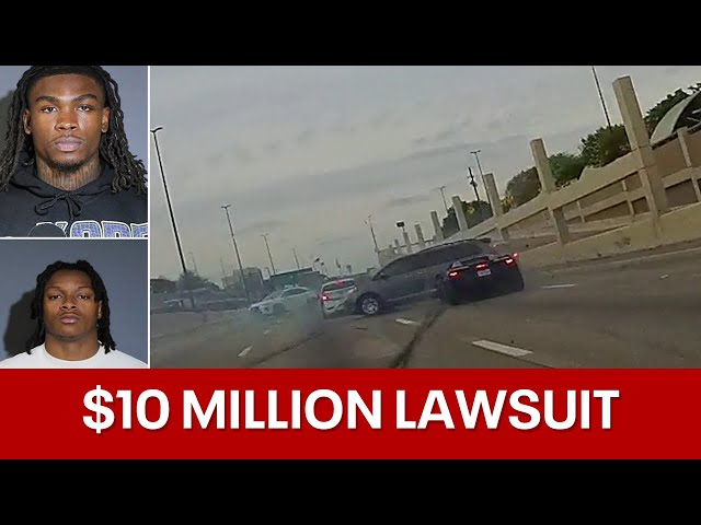 ⁣Rashee Rice, Teddy Knox sued for $10 million by victims in Dallas crash