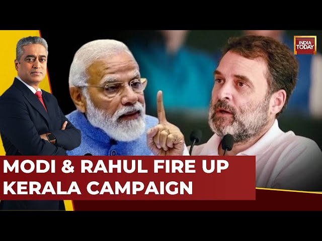 LIVE News | Modi & Rahul Fire Up Kerala Campaign | Big 3-way Contest In Kerala’s Wayanad | LS Po