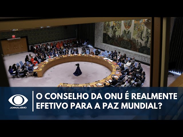 O conselho da ONU é realmente efetivo para a paz mundial?