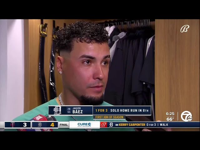 Javier Baez says he doesn't like Tigers fans booing him