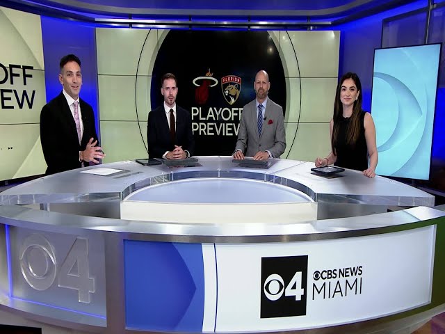 CBS Sports Miami takes a look at Miami Heat, Florida Panthers readying for 2024 playoff run