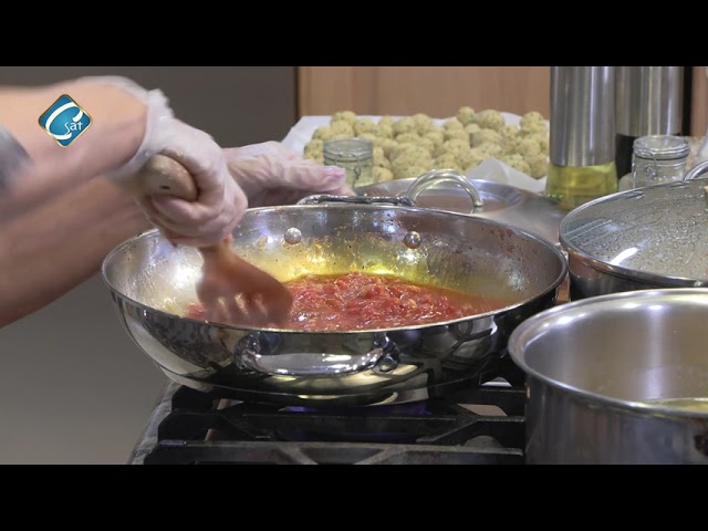 "مطبخ فافي" اعداد وتقديم ا/ فاتن ذكي Garbanzo and wheat ball stew