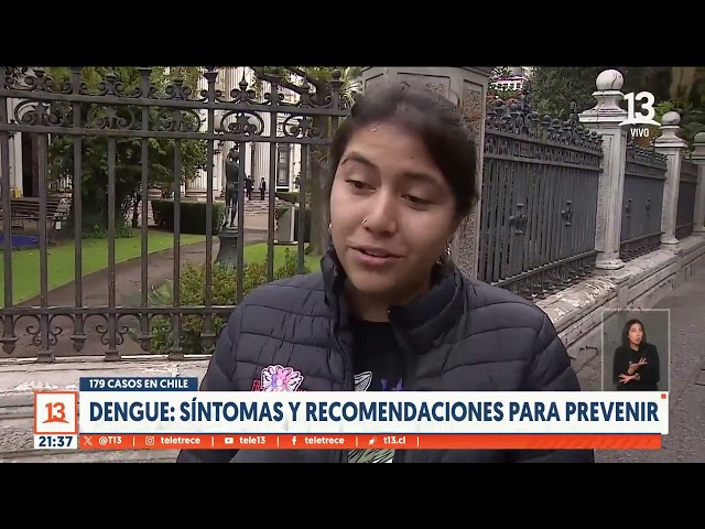 179 casos de Dengue en Chile: síntomas y recomendaciones para prevenir