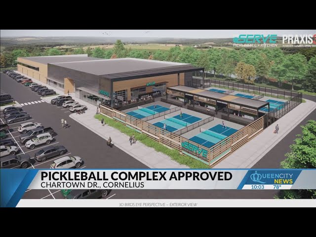 ⁣Pickleball complex with indoor courts coming to Cornelius