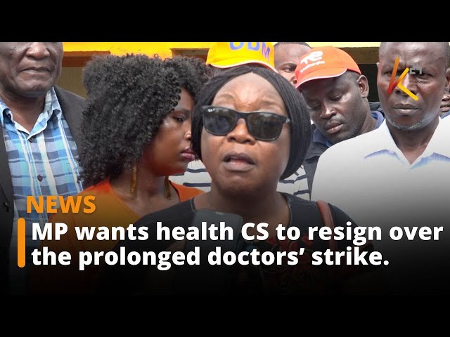 ⁣Dr. Ombaka wants health CS Susan Nakhumicha to resign over the prolonged doctors’ strike.
