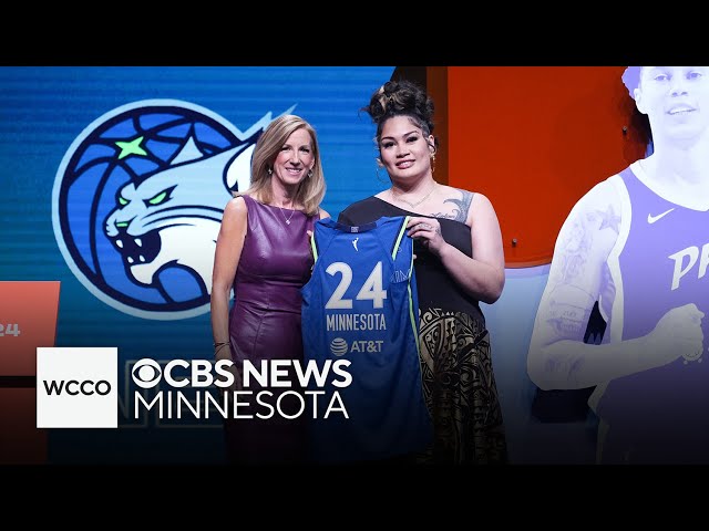 ⁣Meet the newest member of the Minnesota Lynx