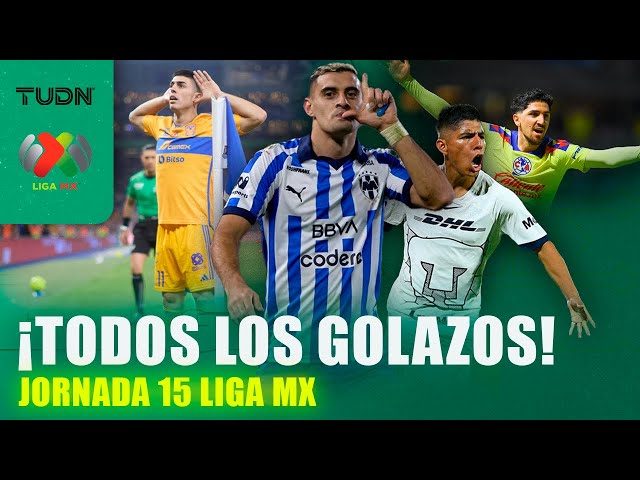 ¡LO MEJOR DE LO MEJOR! Grandes GOLES de la Jornada 15 | TUDN