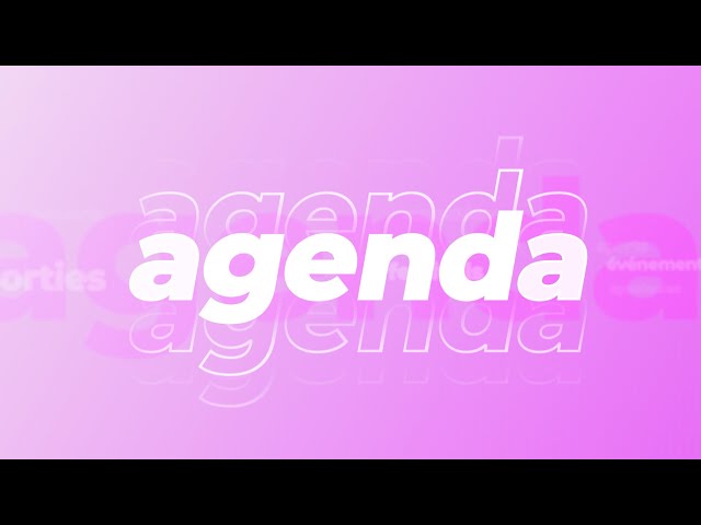 L'Agenda | Mardi 16 avril 2024