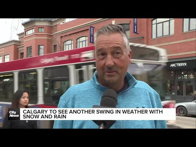 Calgary to see another swing in weather
