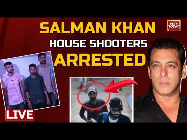 Salman Khan House Firing LIVE Updates | Men Who Shot At Salman's House Arrested | India Today L