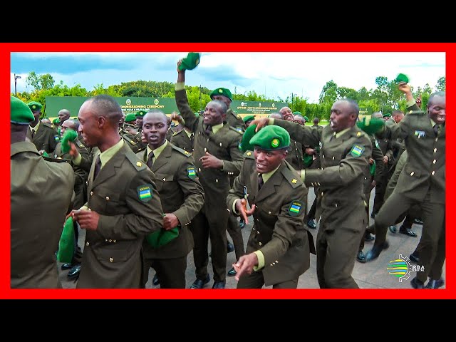 ⁣"Kazi si yo michezo" | The happiness and high morale of newly commissioned officers in the