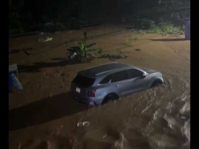 #PrimeraEmisión| Lluvias generan fuertes inundaciones en Las Terrenas, Samaná