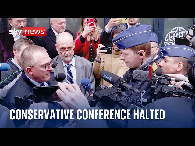BREAKING: Brussels shuts down conservatism conference