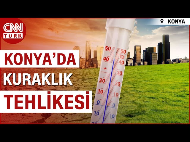 ⁣İklim Değişikliği Korkutucu Seviyeye Ulaşıyor! Konya'da "Yüzey Yarıkları" Endişesi | 