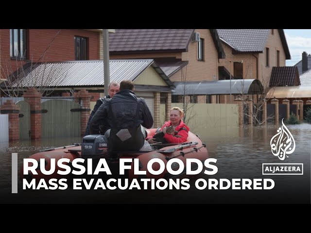 Mass evacuations as floods in Russia’s Kurgan region set to peak