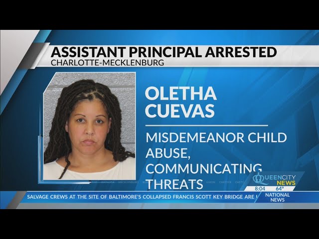 CMS asst. principal arrested on child abuse charges