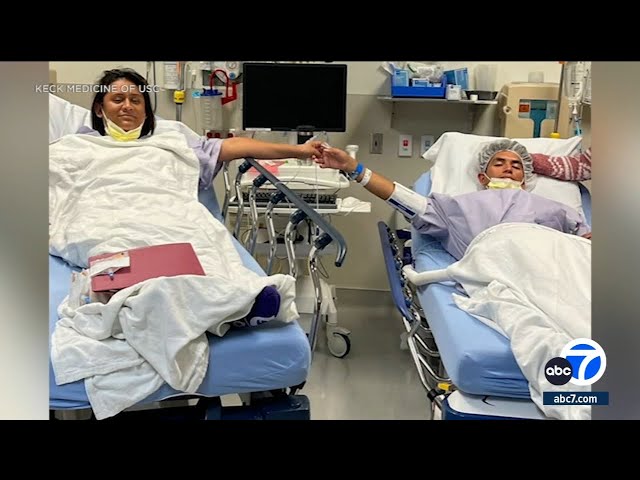 ⁣SoCal families take part in organ donation swap that has only happened twice in history