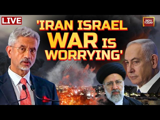 EAM S Jaishankar LIVE On Israel Iran Conflict | Iran Attacks Israel | Iran Israel War LIVE Updates