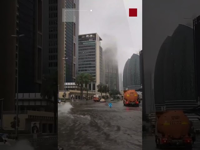 ⁣أمطار غزيرة وسيول تشهدها مناطق مختلفة في الإمارات