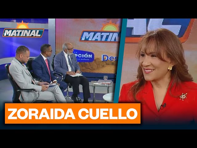 Zoraida Cuello, Candidata a la vicepresidencia de la República Dominicana | Matinal