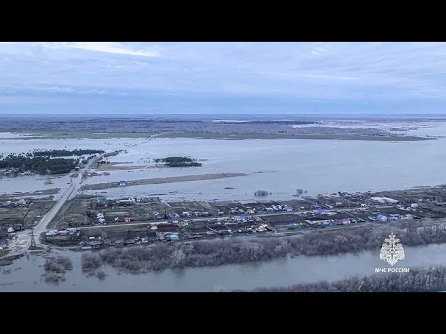 ⁣More homes flooded in Russian region bordering Kazakhstan