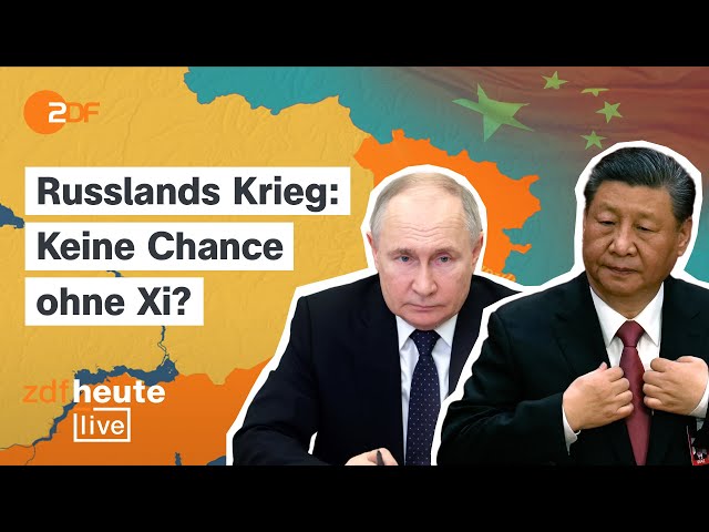 ⁣Hätte Russland den Krieg ohne China schon verloren? | ZDFheute live