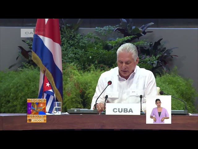 Presidente de Cuba en Cumbre Extraordinaria de la CELAC