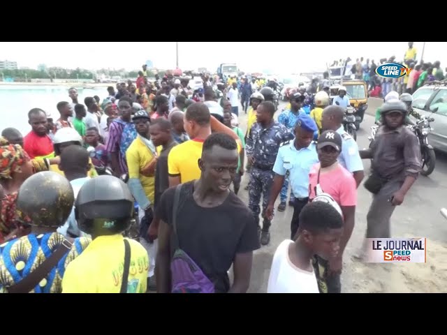 Grave accident de circulation ce mardi 16 Avril 2024 sur le pont du marché Tokpa