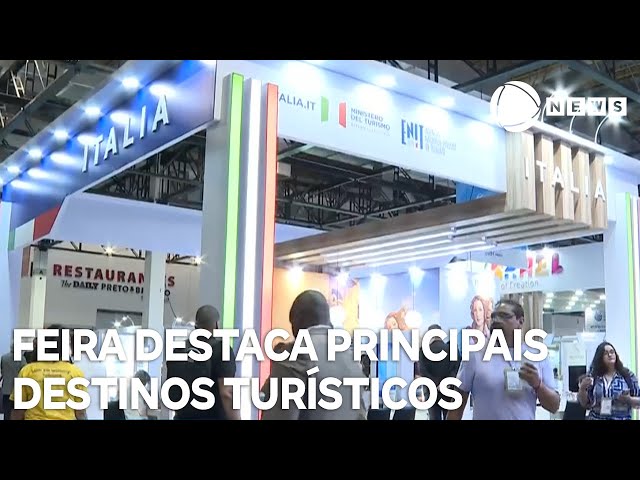 Feira em São Paulo destaca principais destinos turísticos