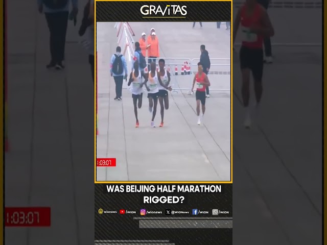 Was Beijing half marathon rigged? | Gravitas | WION Shorts
