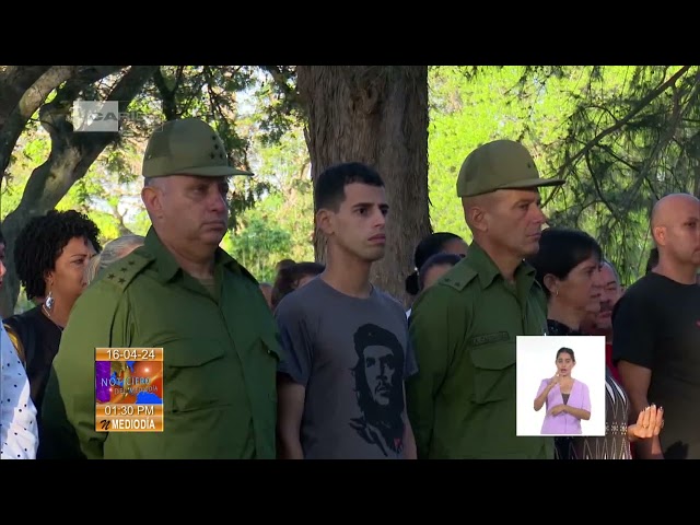 ⁣Cuba: Tributo en Cienfuegos a mártires de Playa Girón