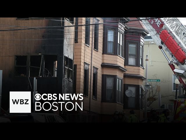 ⁣Child hurt in massive East Boston fire has died