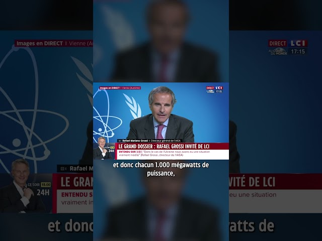 ️ "Un risque d'accident nucléaire" à Zaporijia, selon le directeur général de l'