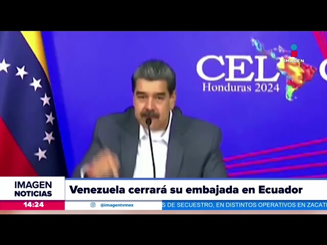 Venezuela cerrará su embajada en Ecuador