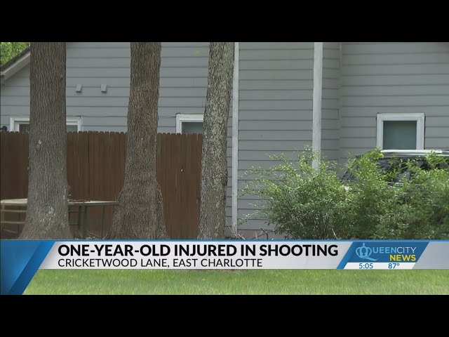 1-year-old injured in Charlotte shooting
