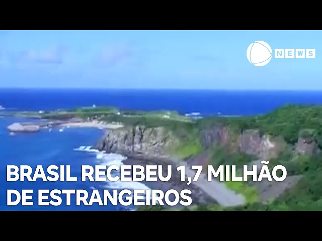 ⁣Brasil recebeu 1,7 milhão de estrangeiros em janeiro e fevereiro de 2024