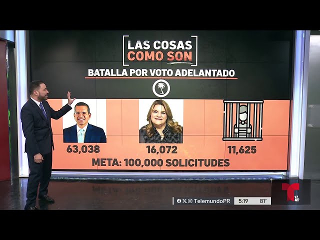 La batalla por el voto adelantado del PNP