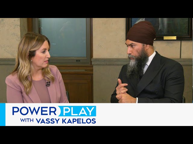 Singh won't say whether NDP will support Liberal budget | Power Play with Vassy Kapelos