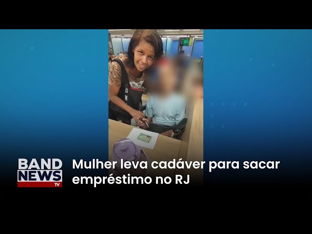 Mulher leva morto para sacar dinheiro no Banco | BandNews TV