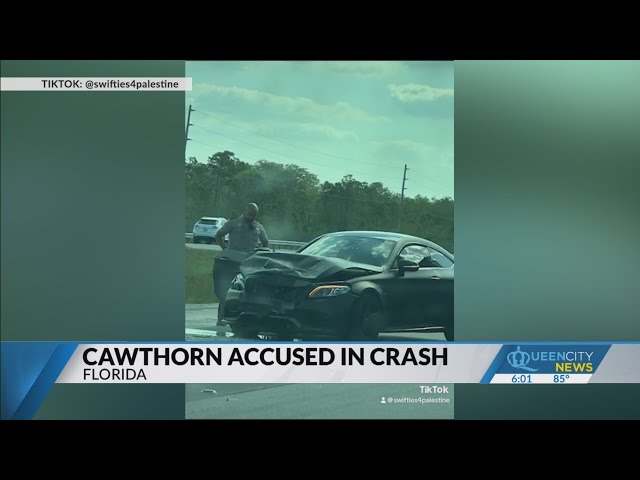 Viral video shows crash allegedly involving former NC congressman Cawthorn