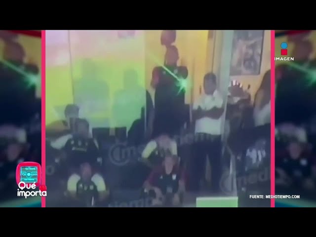 ¡Otra "Nahuelada"!... Nahuel Guzmán molestó a los jugadores de Rayados con un láser | Qué 