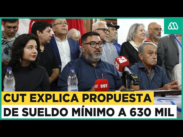 ¿Salario mínimo a 630 mil pesos? Presidente de la CUT explica esta nueva propuesta