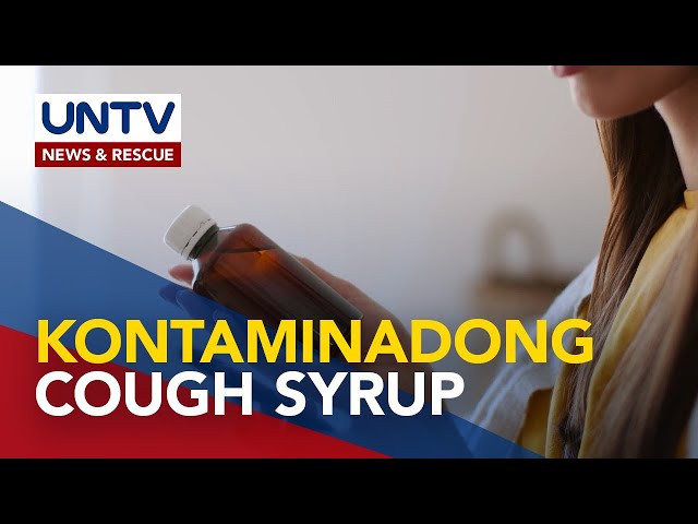 ⁣WHO, binalaan ang drugmakers ng 5 kontaminadong batch ng sangkap na ginagamit sa cough syrup